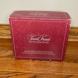 Trivial‎ Pursuit Baby Boomer Edition 1983 For use with Master Game